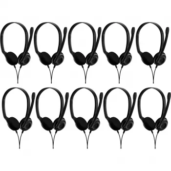 EPOS SENNHEISER EDU 10 HEADSET, 3.5MM PLUG FOR PC, MAC, CHROMEBOOK, TABLET - BUNDLE INCL 10PCS