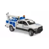Auto Dodge RAM 2500 Service With Rotating Light Rooster BRUDER 02509