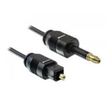 Toslink audio cable DeLOCK 82876 2m Mini-TOSLINK Black