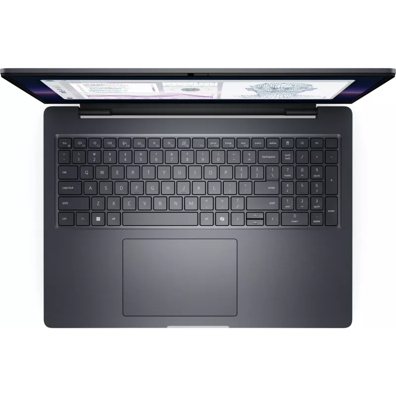 DELL Pro Max 16 Plus/Ultra 7 265HX/2x16GB/512GB SSD/16 FHD+/RTX PRO 1000 Blackwell 8GB/Smart Card/FHD RGB Cam/Mic/WLAN/EST Backlit Kb/6 Cell/W11Pro/3yrs Onsite