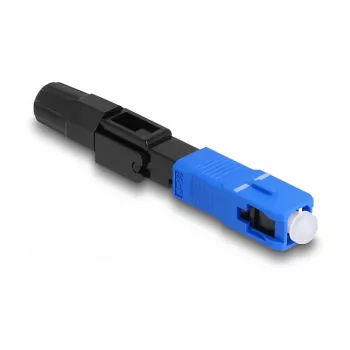 DeLOCK Optical fiber quick connector SC Simplex plug UPC field-assembly
