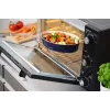 Blaupunkt EOM601 oven Black, Stainless steel