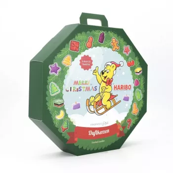 Advent calendar Haribo Balthasar 810030.001, multicolour, 260×60×250 mm