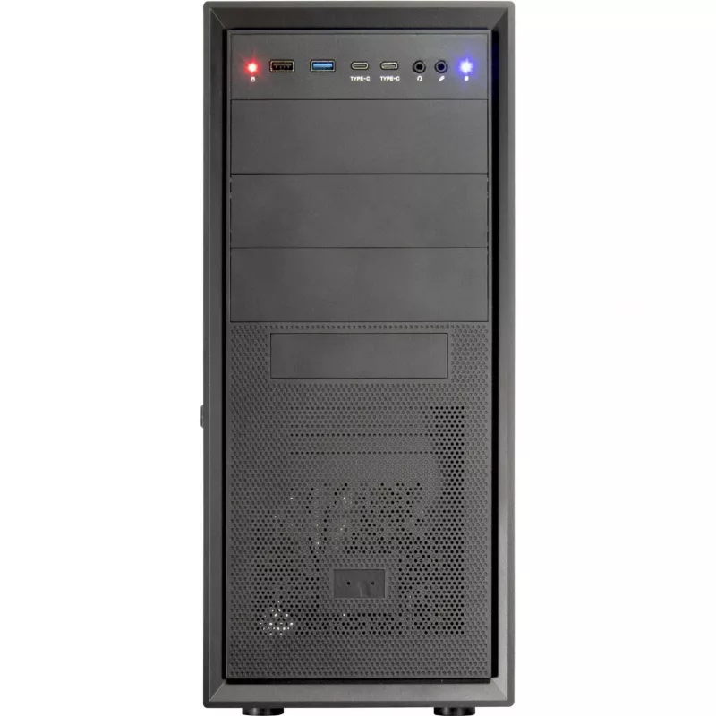 Computer Case Inter-Tech ATX IT-8862 Plaid, colour black