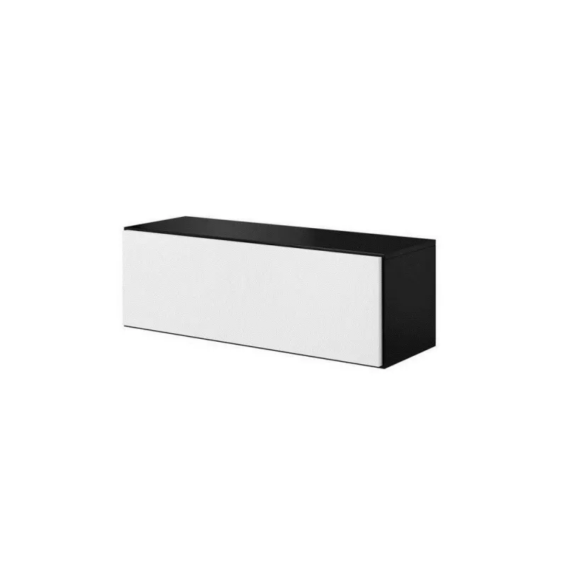Cama living room furniture set ROCO 3 (2xRO3+2xRO4+2xRO1) black/black/white