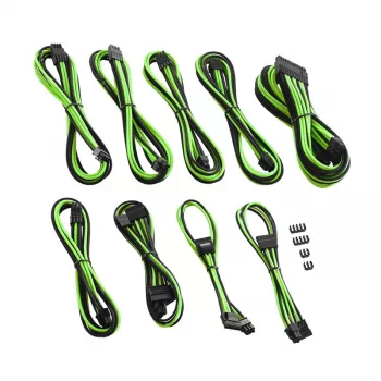 CableMod C-Series PRO ModMesh Cable Kit for Corsair AXi/HXi/RM (Yellow Label) - black/Light Green