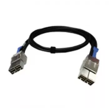 QNAP CAB-PCIE10M-8644-8X Serial Attached SCSI (SAS) cable 1 m Black