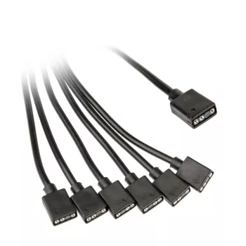 ARGB 1-to-6 Splitter Cable 30 cm by Kolink PGW-AC-KOL-081