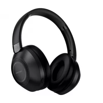 Headset Vention NBBB0 SoundMate S11 — wireless Bluetooth 5.3 ear-hook headphones, charging case 400 mAh, up to 20 h, black