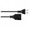 Good Connections Euro-Extension black 0,5m