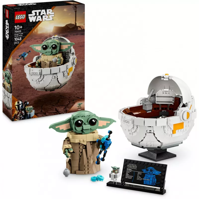 LEGO STAR WARS 75403 Grogu with Hover Pram