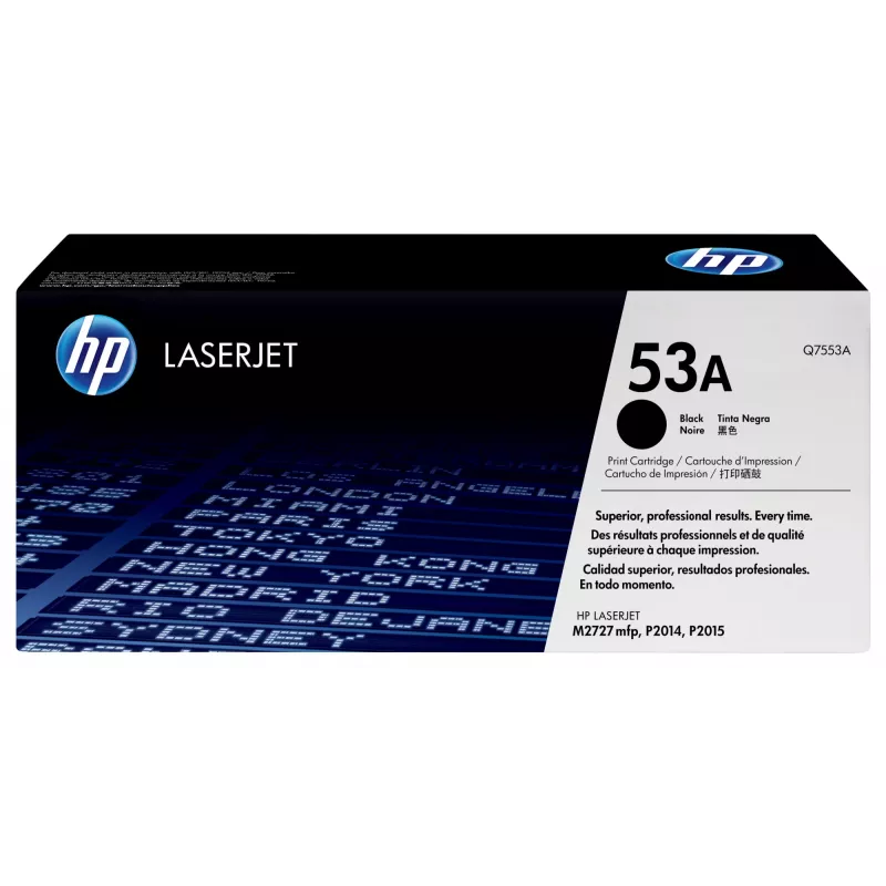 Toner HP Cartridge No.53A Black Q7553A 3000 pages