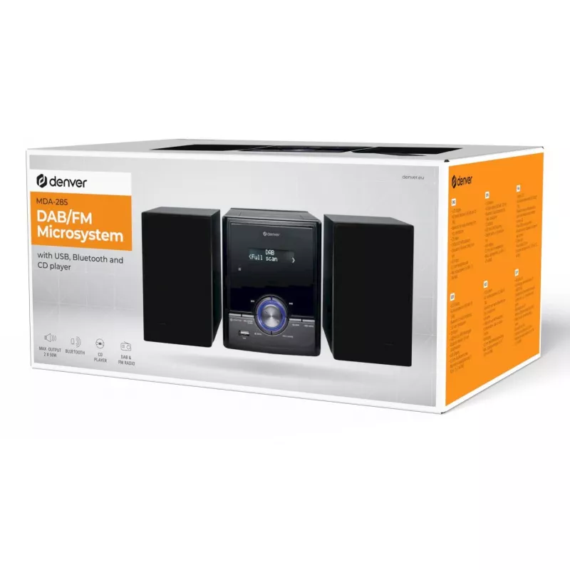 Denver MDA-285 micro system with BT, CD, radio and AUX