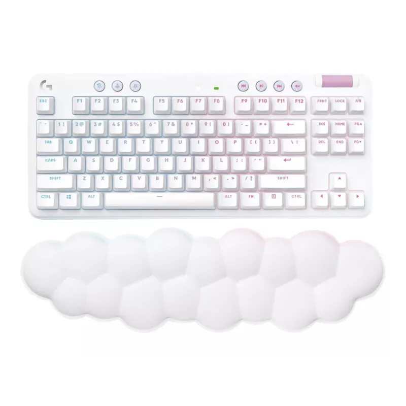 Logitech G715 Wireless Gaming Keyboard - Off White - Fra - Central (920-010459)