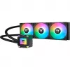 Liquid cooling kit THERMALTAKE LA360 ARGB, 120 mm fans, 360 W TDP, black