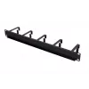 Cable management panel Extralink Extralink Cable organizer 1U black