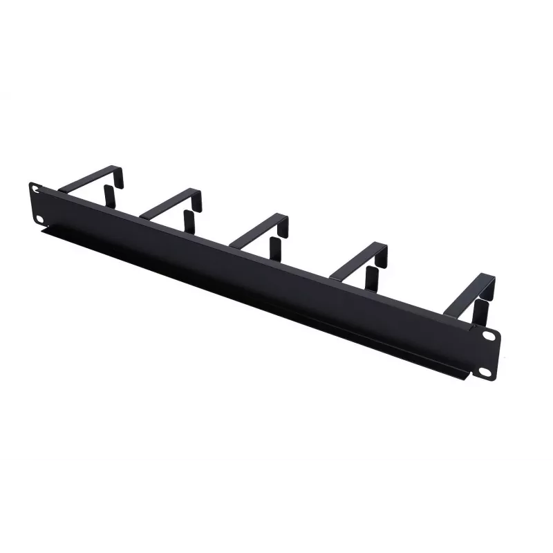 Cable management panel Extralink Extralink Cable organizer 1U black