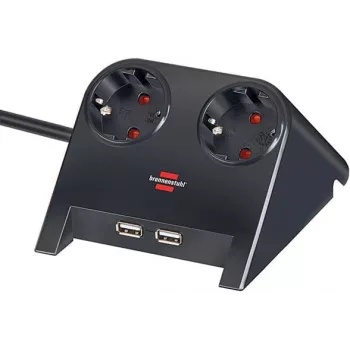 Brennenstuhl 1153500222 Power Adapter Black