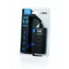 USB 3.2 Gen 1 Type-A 4-port hub IBOX IUH3FB, 5000 Mbit/s, black, 0.5 m cable