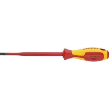 Knipex Slim Slotted Screwdriver Blade Length: 100 mm (98 20 35 SL)