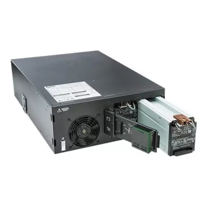 APC Smart-UPS On-Line, 6kVA/6kW, Rackmount 4U, 230V, 6x C13+4x C19 IEC outlets, Network Card+SmartSlot, Extended runtime, W/ rail kit, Marine