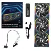 Fan Lian Li UNI FAN SL Wireless LCD 120 Black 3 pcs