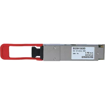 Fiber Optic QSFP Transceiver BlueOptics BO25K13630D 40GBASE-ER4L 30 km 1310 nm