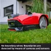 Power X-Change Robot Mower FREELEXO CAM PLUS 600 (Red/black, Li-Ion Battery Plus 4,0Ah, Camera + Sensor)