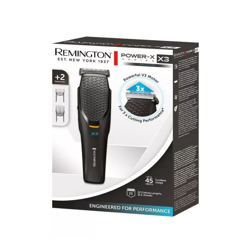 Remington Power-X HC3000 hair clipper, black