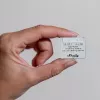 Smart switch Shelly Qubino Wave PM Mini Grey, wireless, 110–240V, 16A, 24–30V DC, 868.4 MHz