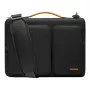 Laptop briefcase Tomtoc Defender-A42 by Tomtoc (black) — compact protective sleeve for notebooks