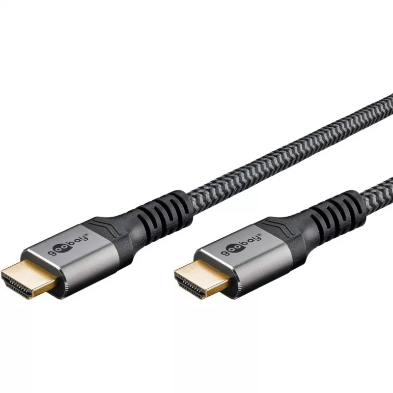 Goobay 65263 HDMI-Cable 5 m HDMI Type A (Standard) Grey (65263)