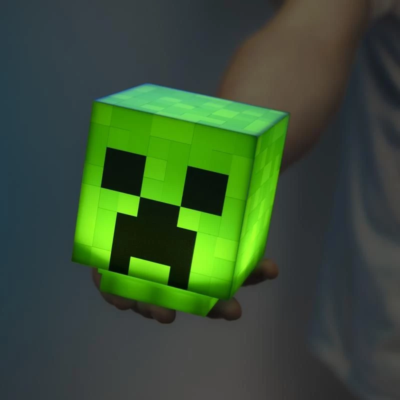 Paladone Minecraft Creeper 3D Design Lamp PP6595MCFV3 — Table/Pendant Light