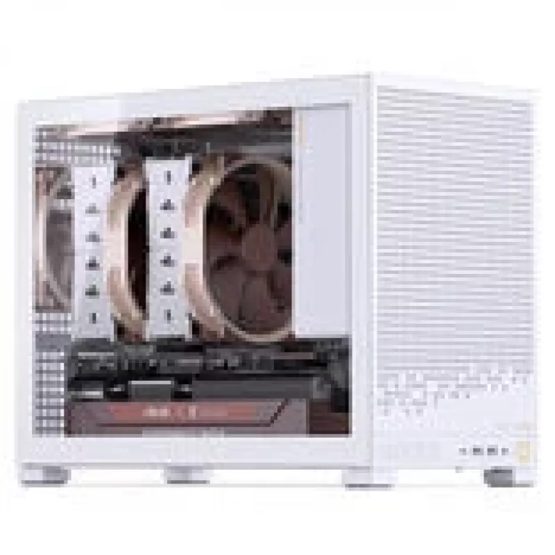 Jonsbo D32 PRO PC-Enclosure + TRYX PANORAMA SE Complete Liquid Cooling, ARGB - 240mm, White