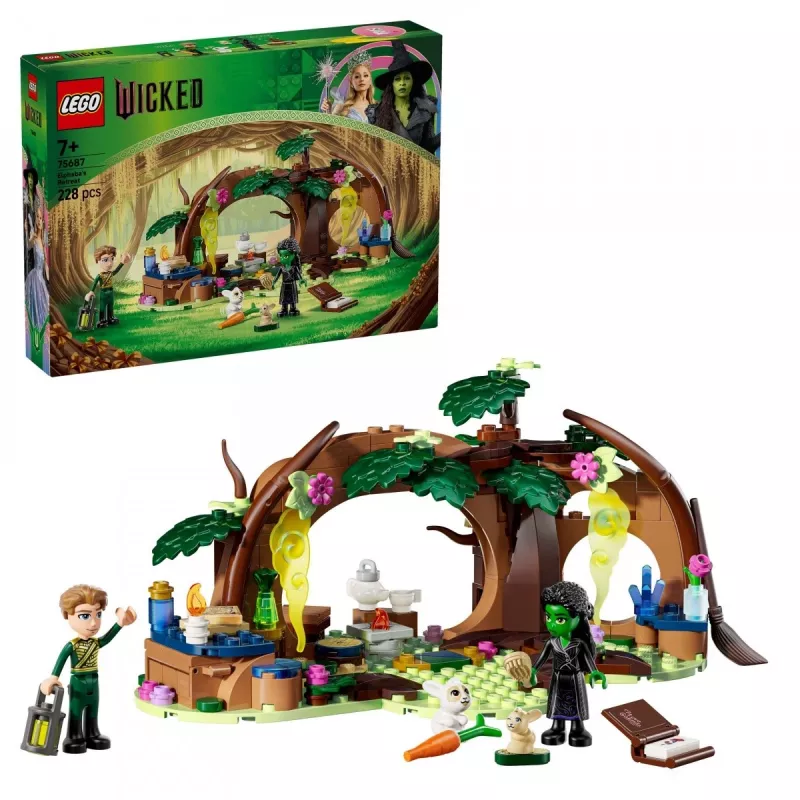 LEGO set Elphaban Hideout 75687 — playset with 3 minifigures