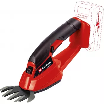 Power X-Change Cordless Grass Shears GC-CG 18/1 Li-Solo, 18Volt (Red/black, without Battery and Charger)