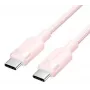 USB C to USB C cable Vention TRDP USB 2.0 1 m 0.48 Gbit/s 60 W Pink