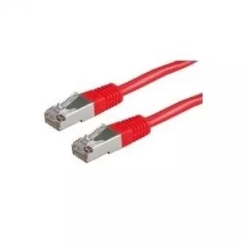 Value 21.99.1381 Ethernet Patch Cable Red