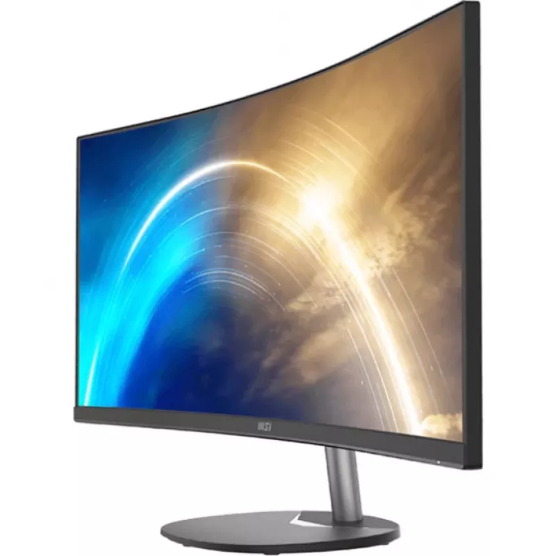MSI PRO MP341CQDE Curved Monitor 86,4 cm (34) Black - UWQHD, VA, 100Hz, 4ms, HDMI, DisplayPort, FreeSync [Energy Class G] (9S6-3PB2CT-042)