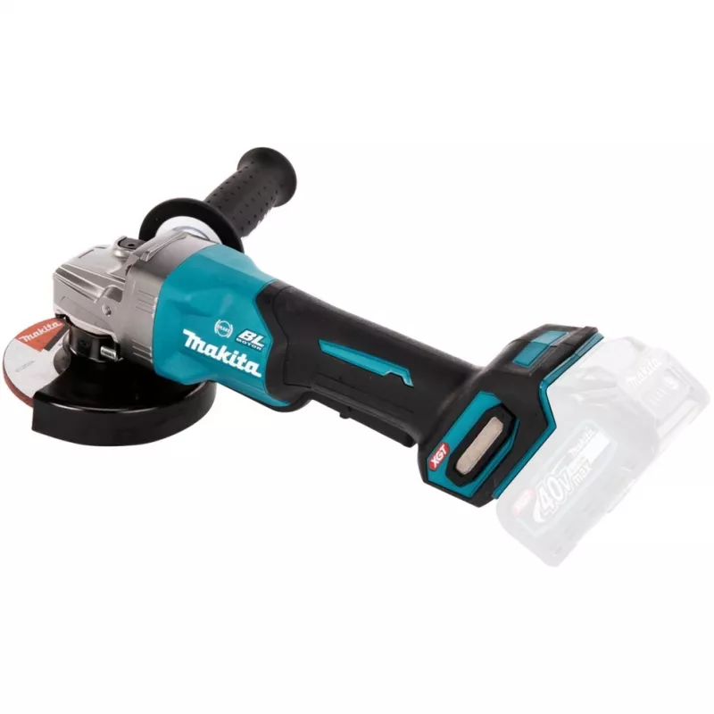 Cordless Angle Grinder GA013GZ XGT, 40Volt (Blue/black, without Battery and Charger)