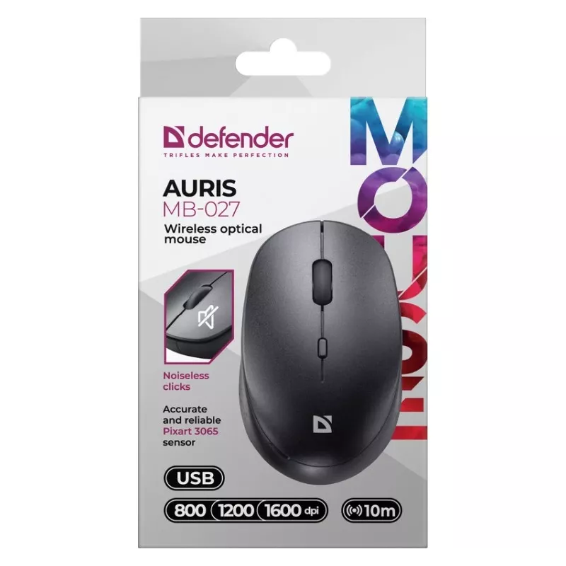 Wireless mouse DEFENDER AURIS MB-027 interface