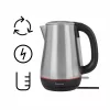 Electric kettle MANTA 1.7L 2200W Stainless Steel