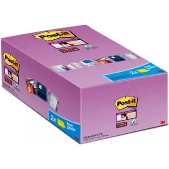 3M 65516SYP Sticky Notes Rectangle Yellow 90 Sheets (65516SYP)