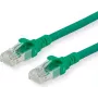 ROLINE - Patch-Cable - RJ-45 (M) to RJ-45 (M) - 2 m - UTP - CAT 6 - Halogen-Free, Moulded, Stranded - Green (21.15.2532)