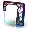 Case side panel Singularity Spectre 4 Aevum Dual Loop Side Panel Acrylic Clear black