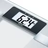 Beurer BG 13 Square Grey, Transparent Electronic personal scale