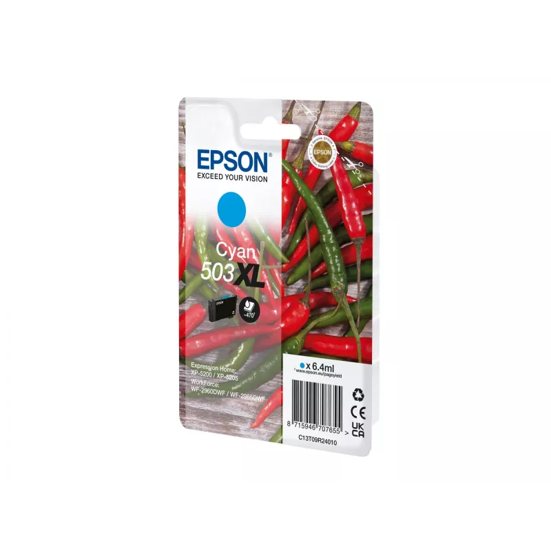 Epson 503XL ink cartridge 1 pc(s) Original High (XL) Yield Cyan