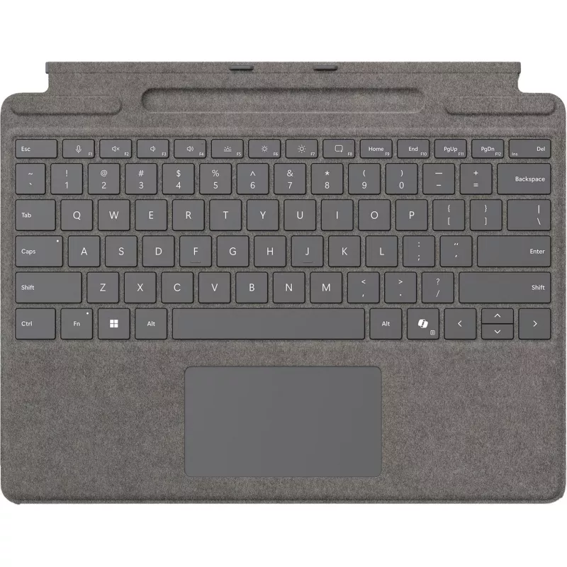Microsoft Surface Pro Keyboard with Slim Pen for Business QWERTZ German Microsoft Cover port Platinum