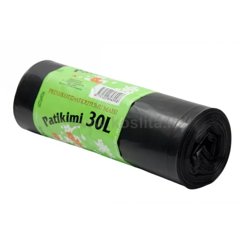 Trash Bags Plasta 8969900J 30 L 20 pcs, 25 µm thickness