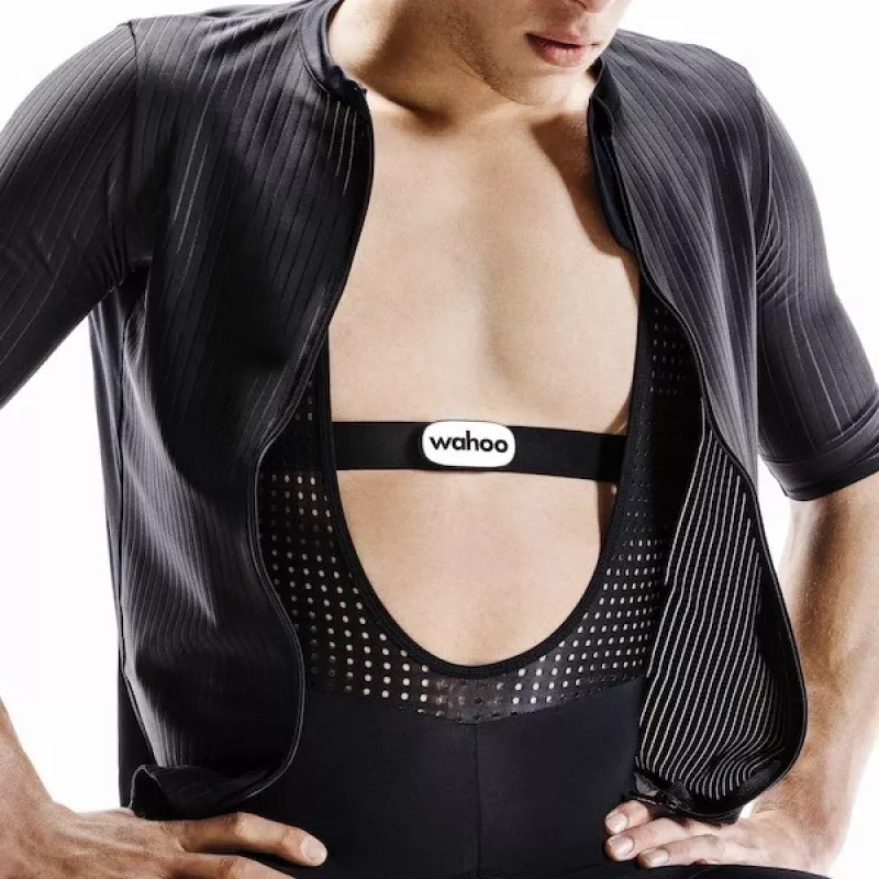 Heart Rate Monitor Sensor Wahoo Trackr with Bluetooth connectivity and waterproof design